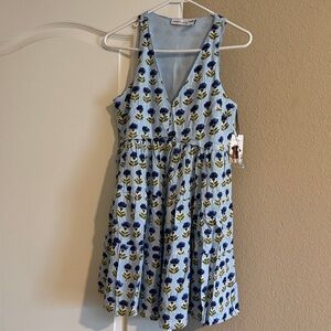 Sincerely Jules Light Blue Rayon Top